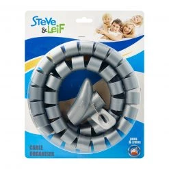 Steve & Leif Gray Cable Organiser 3cm X 1.5m Home & Lifestyle