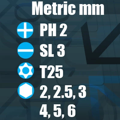 Steve & Leif 12 In 1 Folding Bike Tool 6 Steve & Leif 12 In 1 Folding Bike Tool