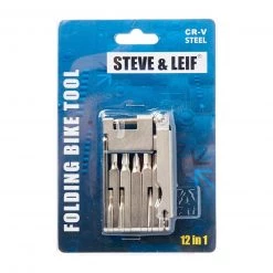 Steve & Leif 12 In 1 Folding Bike Tool