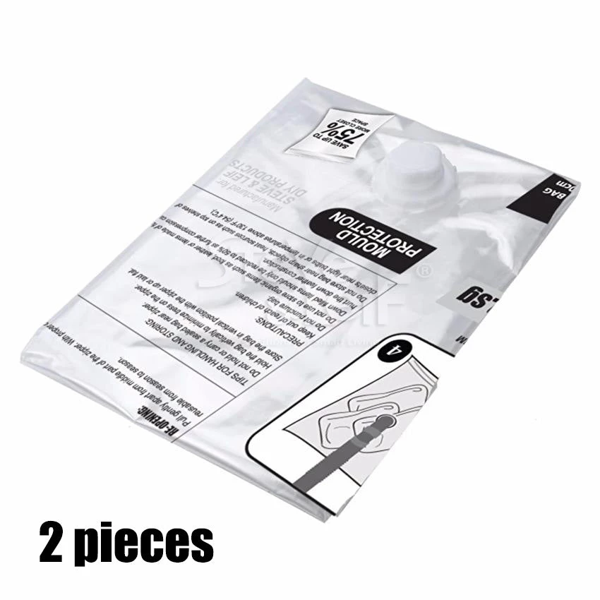 Steve & Leif Seal & Lock Flat Vacuum Storage Bags (Extra Large) - 2 Pcs 4 Steve & Leif Seal & Lock Flat Vacuum Storage Bags (Extra Large) - 2 Pcs