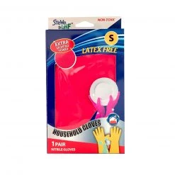 Steve & Leif Home & Lifestyle Nitrile Household Dishwashing Glove (S) Pink