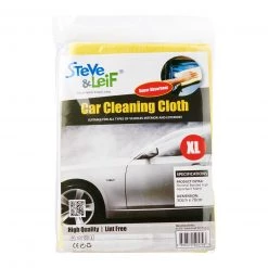 Steve & Leif Car Cleaning Cloth (50cm X 70cm)(Lemon Yellow) Home & Lifestyle