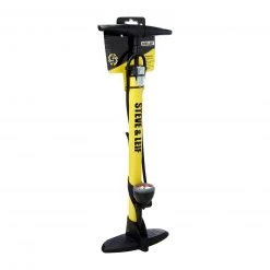 Steve & Leif Bicycle Accessories Cosmic Yellow High-Pressure Floor Pump With Gauge