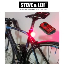 Steve & Leif Bicycle Accessories Galaxy USB Rechargeable Bicycle Rear LED Lights - Made In Taiwan