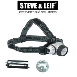 Steve & Leif Cosmic Super Bright 7 LED Bicycle White Headlight