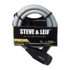 Steve & Leif Spiral Key Lock With Bracket Bicycle Accessories 2 Steve & Leif Spiral Key Lock With Bracket Bicycle Accessories