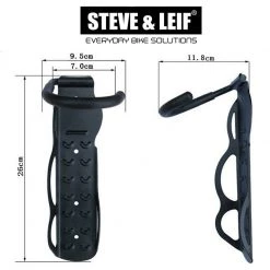 Steve & Leif Bicycle Accessories Bike Storage Wall Mounted Hanger Hook