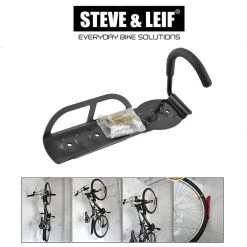 Steve & Leif Bicycle Accessories Bike Storage Wall Mounted Hanger Hook