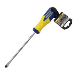 Steve & Leif 6 Inch Yellow/Blue Slotted Screwdriver (6x150mm) Home & Lifestyle