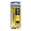 Steve & Leif 7 In 1 Yellow/Blue Ratchet Screwdriver Set