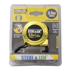 Steve & Leif Home & Lifestyle Professional Measuring Tape (3.5m X 16mm)