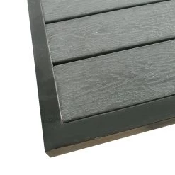 Steve & Leif Black Campsite Outdoor/Indoor 5pcs Square Table & Chair Set Home & Lifestyle