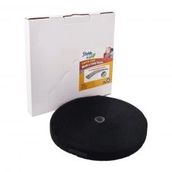 Steve & Leif Super-Grip Hook & Loop Series (Loop Only 25mm X 25 Meters) Black Home & Lifestyle