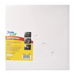 Steve & Leif Home & Lifestyle Super-Grip Hook & Loop Strips (Hook 25mm X 25 Meters) White