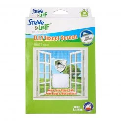 Steve & Leif DIY Window Polyester Insects Screen (1.5M X 1.5M) Home & Lifestyle 9 Steve & Leif DIY Window Polyester Insects Screen (1.5M X 1.5M) Home & Lifestyle