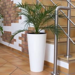 Prosperplast Tubus Beton Round Pot (300mm X 572mm) Gardening Supplies