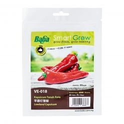 Baba Lowland Capsicum Seeds (30 Seeds) Gardening Supplies