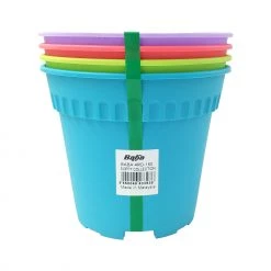 Baba Gardening Supplies Soffy Collection Pot 150mm (Mix Colours)