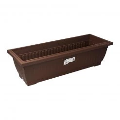 Baba Gardening Supplies Planter Box 685MM X 245MM (Zen Brown)