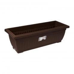 Baba Planter Box 489MM X 187MM (Zen Brown) Gardening Supplies