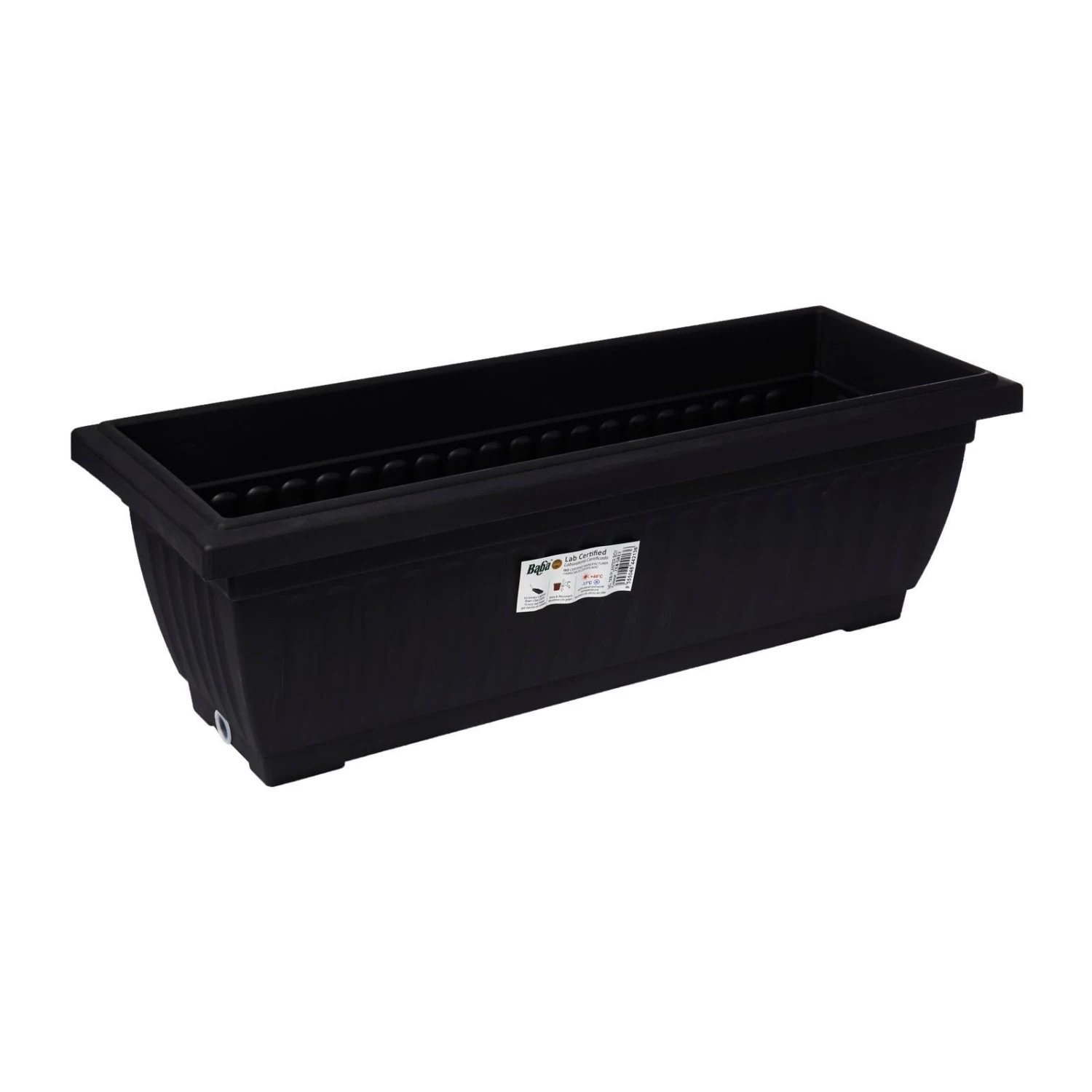 Baba Planter Box 489MM X 187MM (Zen Grey) 3 Baba Planter Box 489MM X 187MM (Zen Grey)