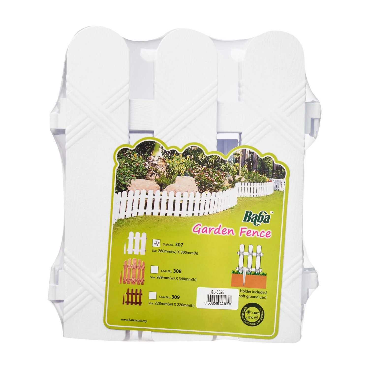 Baba 4Pcs Garden Fencing (260 X 300mm) Gardening Supplies 3 Baba 4Pcs Garden Fencing (260 X 300mm) Gardening Supplies