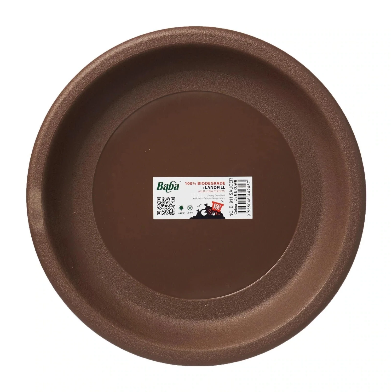 Baba Romanesque Series Pot 260MM (Zen Brown) Gardening Supplies 4 Baba Romanesque Series Pot 260MM (Zen Brown) Gardening Supplies