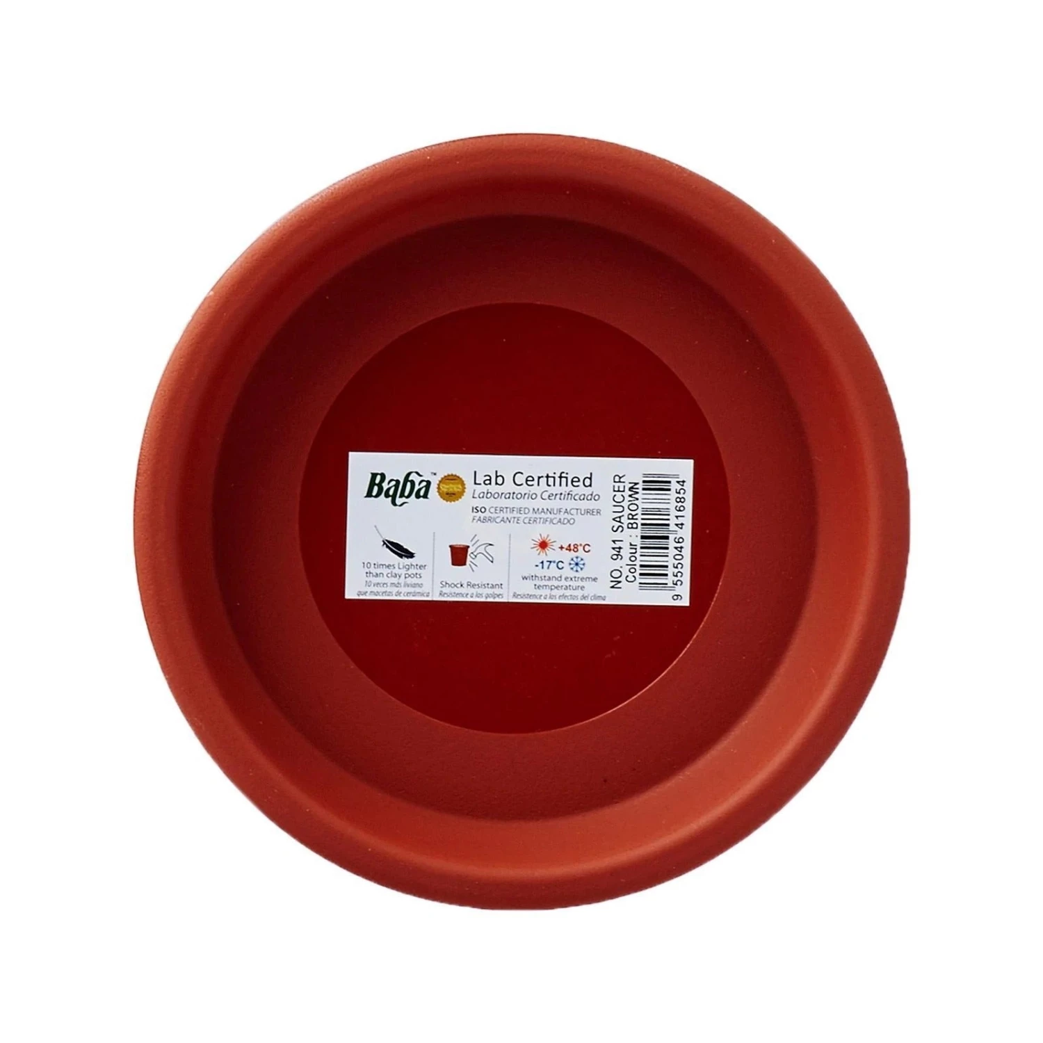 Baba Gardening Supplies BI-165-H Round Pot 165mm 7 Baba Gardening Supplies BI-165-H Round Pot 165mm