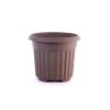Baba Gardening Supplies Round Pot XXL 392MM (Zen Brown) 2 Baba Gardening Supplies Round Pot XXL 392MM (Zen Brown)