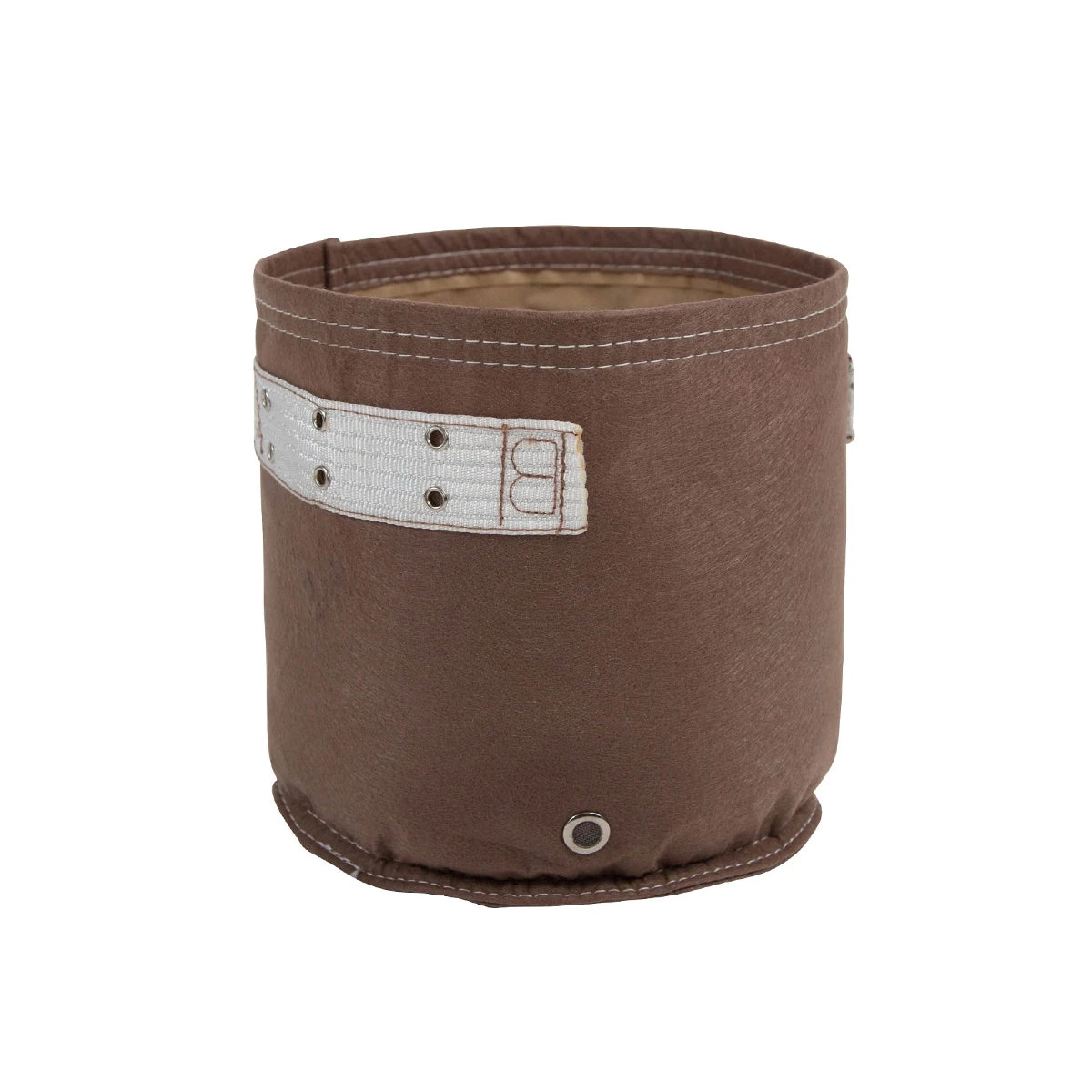 Steve & Leif 9L Classic Fabric Planter Pot (23 X 23cm) Brown 3 Steve & Leif 9L Classic Fabric Planter Pot (23 X 23cm) Brown