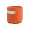 Steve & Leif Gardening Supplies 9L Classic Fabric Planter Pot (23 X 23cm) Orange