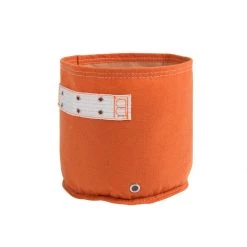 Steve & Leif Gardening Supplies 9L Classic Fabric Planter Pot (23 X 23cm) Orange