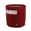 Steve & Leif Gardening Supplies 15L Classic Fabric Gardening Planter Pot (28 X 25cm) Red