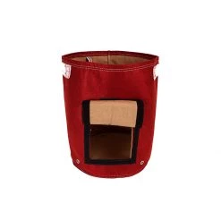 Steve & Leif 17L Mini Potato Gardening Fabric Planter Box (28 X 28cm) Red