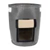 Steve & Leif 17L Mini Potato Gardening Fabric Planter Bag (28 X 28cm) Grey