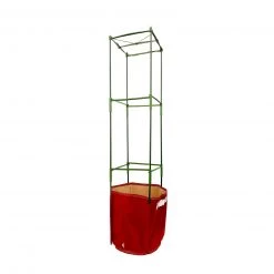 Steve & Leif 57L Maroon Big Tomato Fabric Planter (42 X 41cm) With Stacking Kit Red