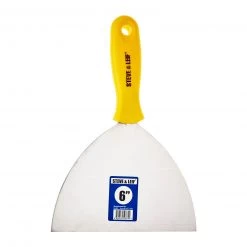 Steve & Leif 6" Stiff Scrapers With Yellow Handle DIY & Power Tools