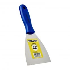 Steve & Leif DIY & Power Tools 3.5" Flexible Scrapers With Blue Handle