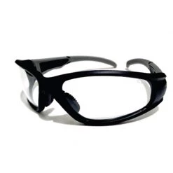 Steve & Leif Black Frame Design Safety Glasses
