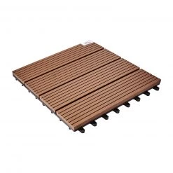 Steve & Leif [5 PCS] DIY Wooden Composite Flooring Coffee (300MMx300MM)