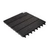 Steve & Leif Gardening Supplies [5 Pcs] DIY Wooden Composite Flooring Dark Grey (300MMx300MM)