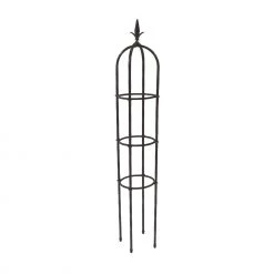 Steve & Leif Gardening Supplies Round Obelisk DIY Gardening Trellis Plant Support Ladder 120cm