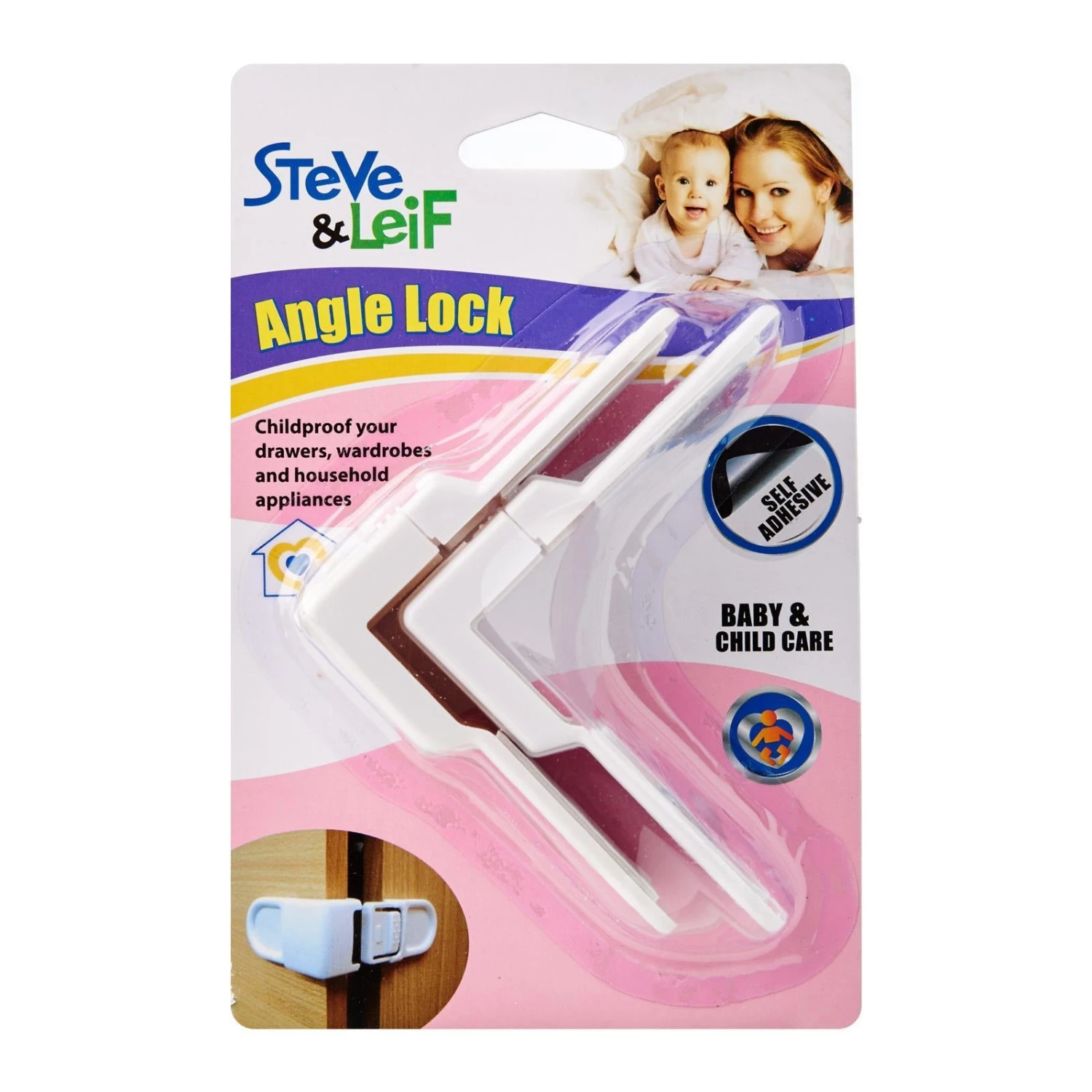 Steve & Leif Angle Lock White (2Pcs) 3 Steve & Leif Angle Lock White (2Pcs)