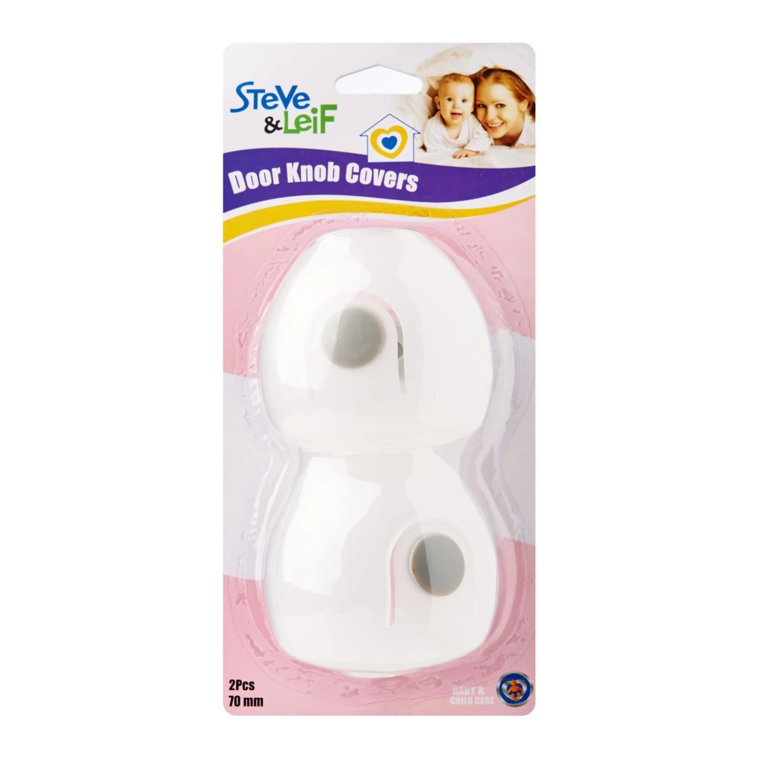 Steve & Leif Safety Door Knob Lock (2Pcs) 3 Steve & Leif Safety Door Knob Lock (2Pcs)