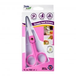 Steve & Leif Baby Safety Ceramic Food Scissors (Pink) Baby Care