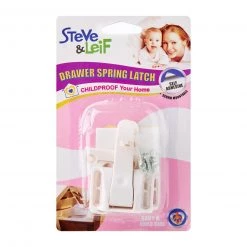 Steve & Leif Home & Lifestyle Spring-Loaded Latch For Drawer & Cabinet (2Pcs)