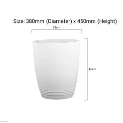 Baba BI-EP-380 Fuji Round Pot 380mm