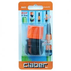Claber 8605 AUTOMATIC 3/4" COUPLING WITH AQUASTOP Gardening Supplies