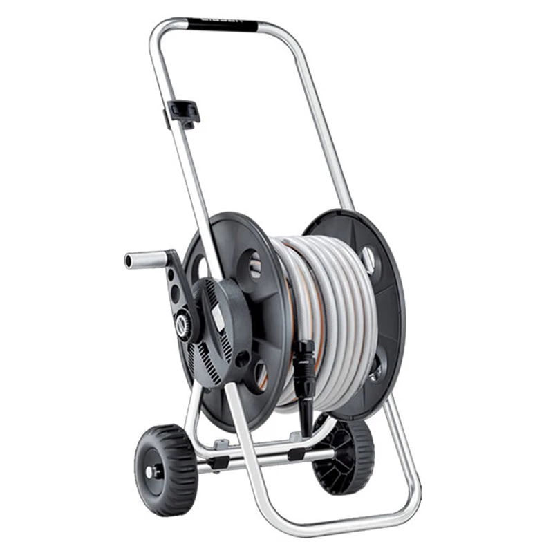 Claber Gardening Supplies 8863 Metal Junior Pronto 30 Hose Cart 3 Claber Gardening Supplies 8863 Metal Junior Pronto 30 Hose Cart