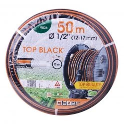Claber 9036 TOP BLACK HOSE 12-17MM 50M Gardening Supplies